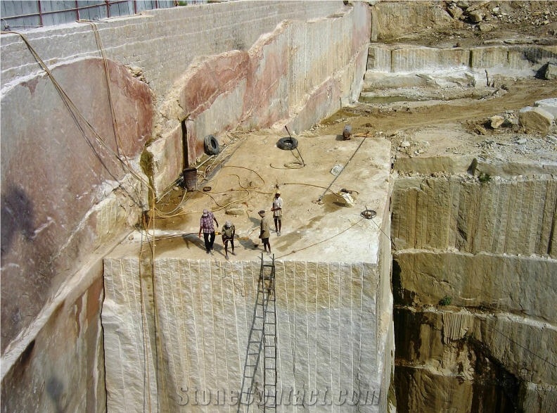 Kashmir White Granite Quarry