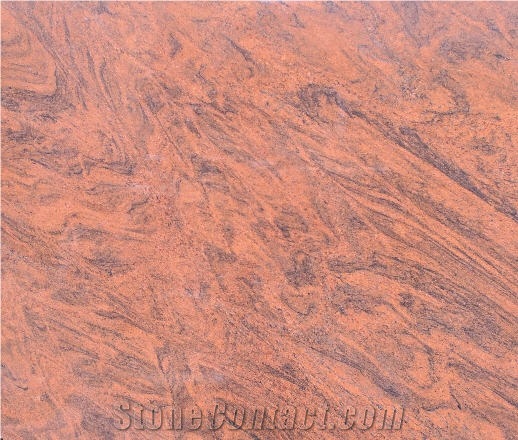 Multicolor Red Granite Quarry