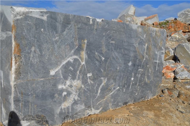 Aliveri Bluegrey, Aliveri Bluegrey Select, Aliveri Bluegrey Nature Quarry - Grey Crystal Marble, Aliveri Grey, Aliveri Marble, Evoia Grey