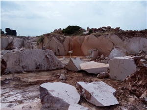 Evia Red Marble - Mykalissos Red Nature Marble Quarry