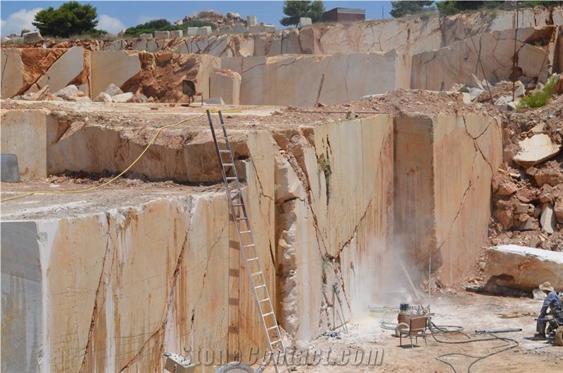 Ritsona - Mykalissos Imperial Grey Marble Quarry