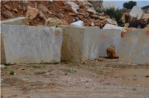 Ritsona Yellow Marble Quarry - Mykalissos Gold, Ritsona Gold Marble