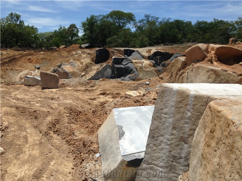 Angola Black Granite Quarry