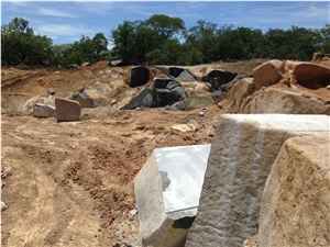 Angola Black Granite Quarry