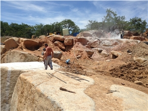 Angola Black Granite Quarry