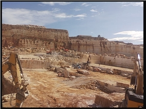 Serpeggiante Apricena Quarry - Serpeggiante Ondagata, Serpeggiante Perlato