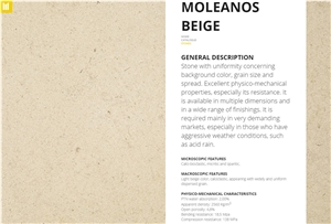 PM 6 Quarry -  Moleanos Beige Limestone