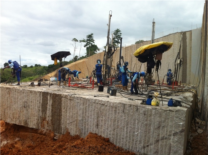 Tiger Yellow Granite Quarry