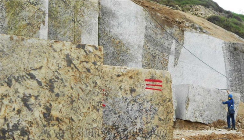 Crema Delicatus Granite Quarry