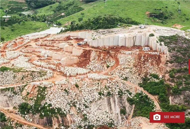 Santa Cecilia Venetian Ice Granite Quarry