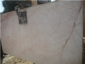 UYGAR MARBLE White-Red Spider Marble Quarry