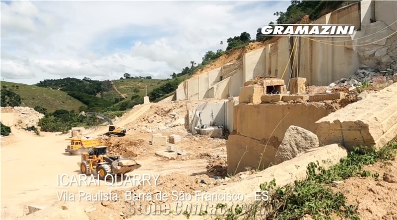 Jazida Amarelo Icarai - Amarelo Icarai Quarry