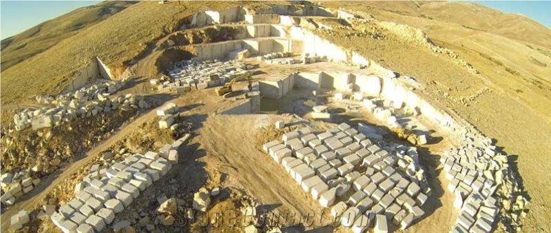 Sultan Light Marble Antalya Quarry