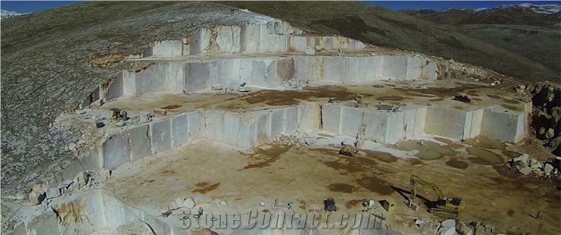 Sultan Light Marble Antalya Quarry