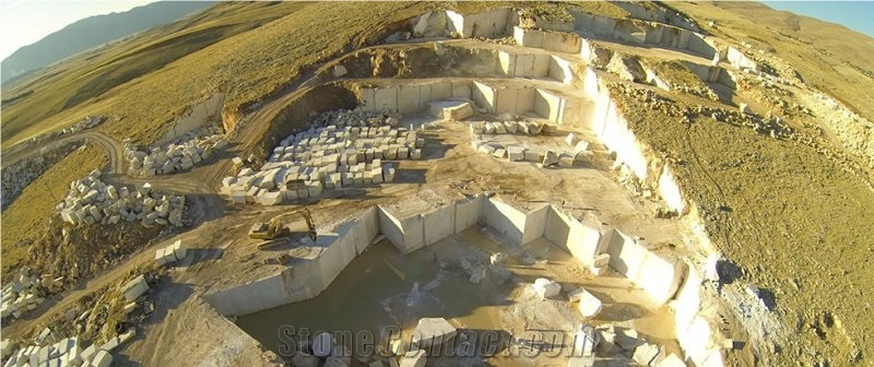 Sultan Light Marble Antalya Quarry