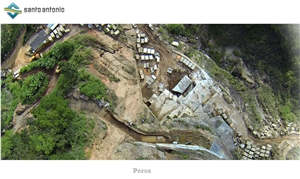 Golden Persa - Juparana Persa Granite Quarry