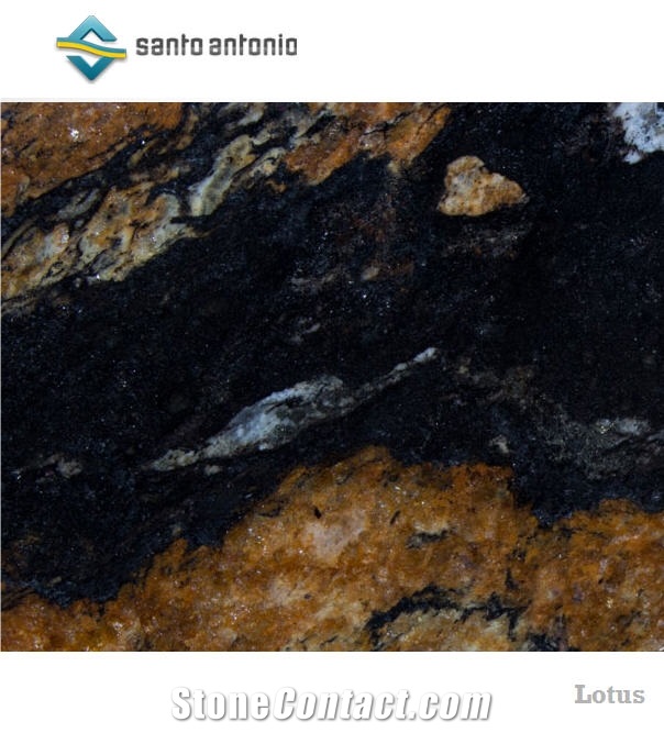 Preto Lotus- Lotus Gold Granite Quarry