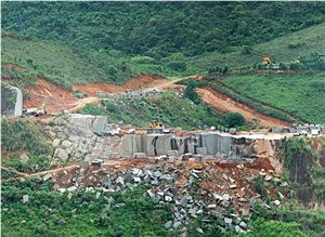 Santo Antonio Black Granite Quarry