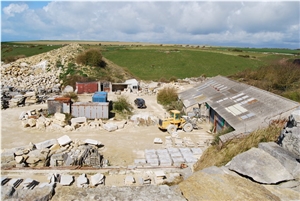 St. Aldhelms Quarry- Purbeck Inland Freestone, Purbeck Pond Freestone