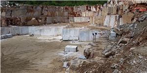 Maroon Marinace - Sicili Gray Marble Quarry