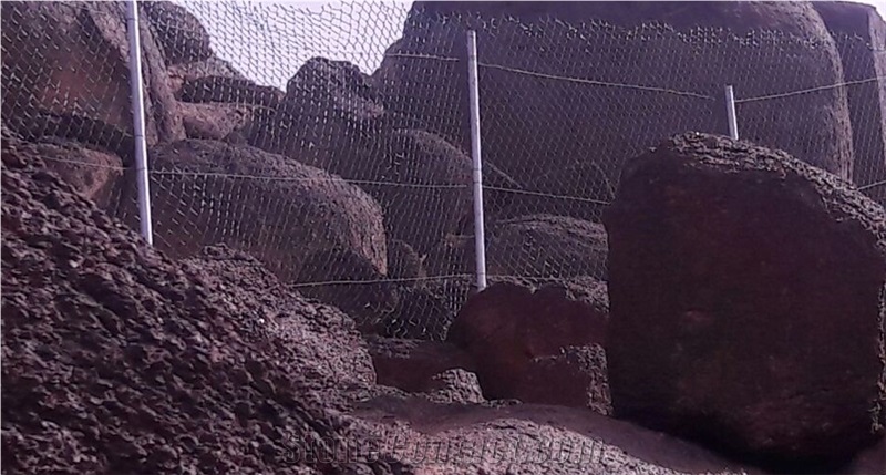 Bir Askar Brown - Najran Brown Granite Quarry