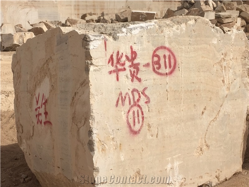 Persian Silver Travertine - Gray Travertine Quarry