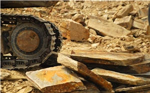 Wanaka Schist - Lindis Schist quarry