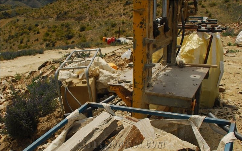 Wanaka Schist - Lindis Schist quarry
