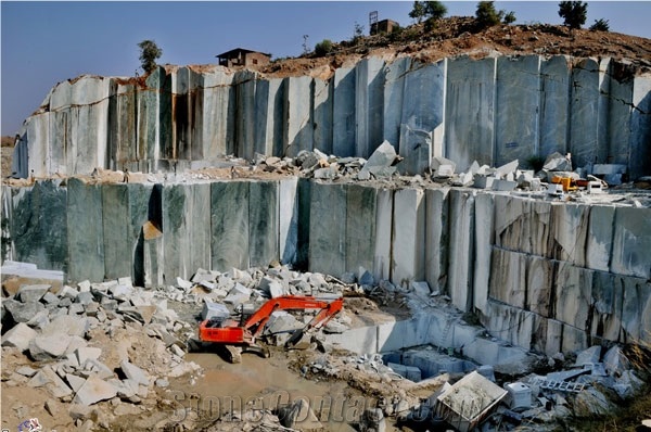 Kesariaji Green Marble- Forest Green Marble Quarry
