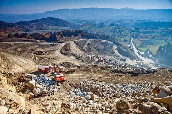 Piaskowiec Mecina - Szary Mecina Piaskowiec Quarry