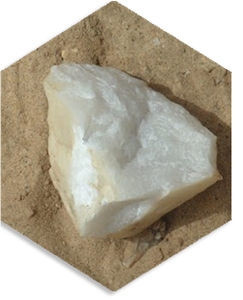 Chami White Quartz Stone Quarry