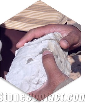 Chami White Quartz Stone Quarry