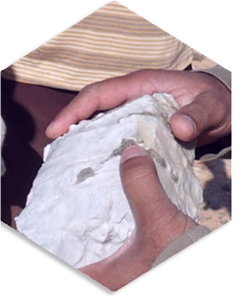 Chami White Quartz Stone Quarry