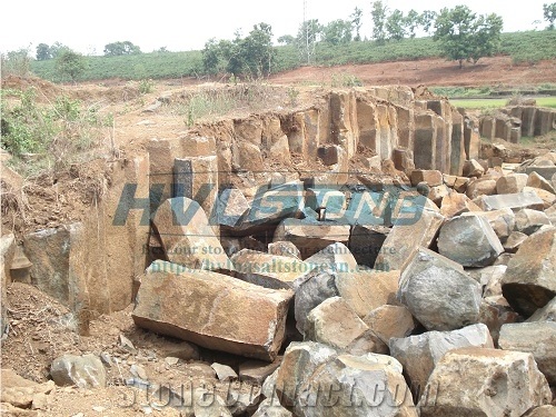 Gia Lai Black Basalt Quarry