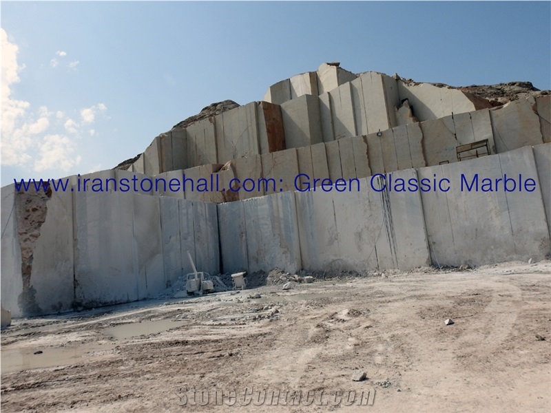 Classic Green Marble Quarry - Verde Persia, Persian Green Marble