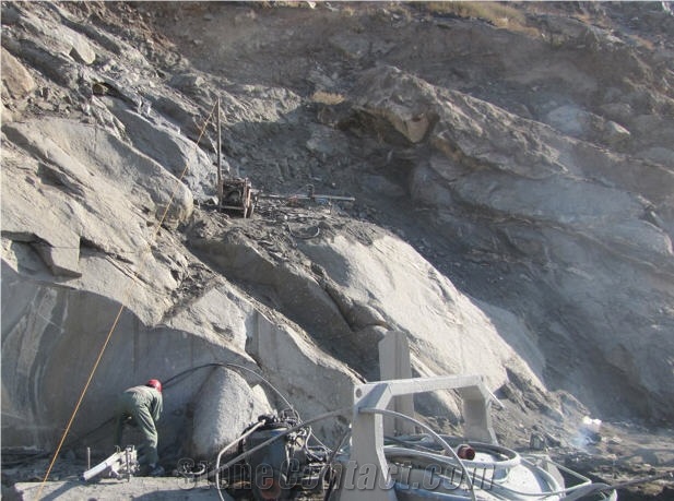 Lagohar Black Granite Quarry