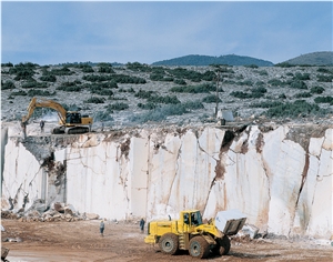 Derebag Quarry - Blanco Ibiza Marble, Mugla White Marble