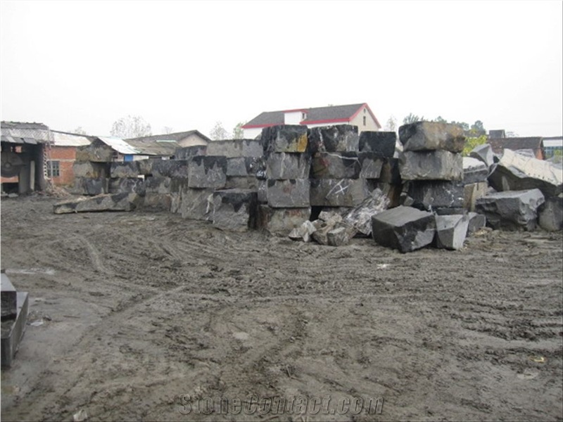 New Jet Mist Granite - China Via Lactea Granite Quarry