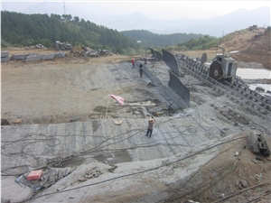 New Jet Mist Granite - China Via Lactea Granite Quarry