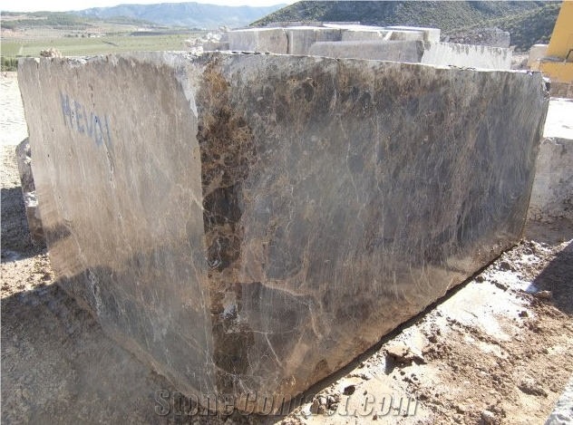 Marron Imperial - Marron Emperador Dark Marble Quarry