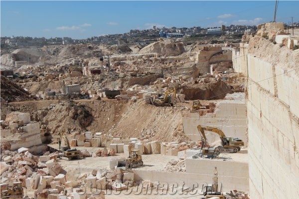 Jerusalem Cream Light Stone Quarry