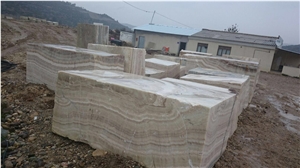 Turkey White Brown Onyx Quarry
