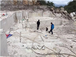 White Wooden Marble Quarry