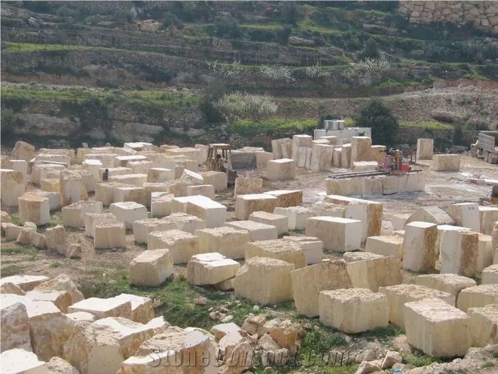 Travertine Bir Jdid Quarry