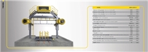 MEGALODON Multi Wire Gangsaw Machine for Block Cutting