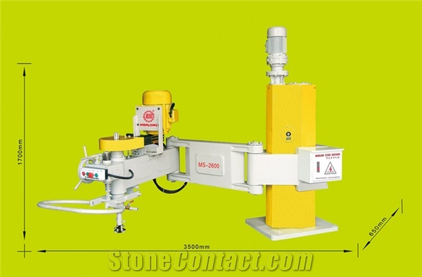 MS-2600 Manual Stone Polishing Machine- Arm Polishing Machine