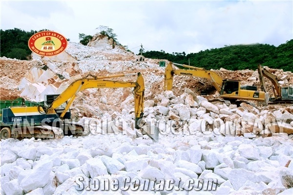 AN SON Pure White Marble Quarry