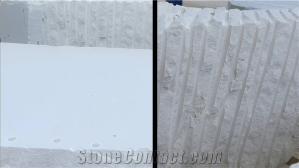 Macedonian Sivec White A1 Marble Quarry