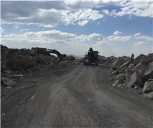 Gray Andesite Kayseri Stone- Grey Andezit Quarry