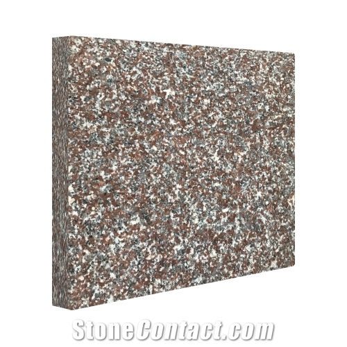 Crystal Granite Red Gia Lai Granite Quarry